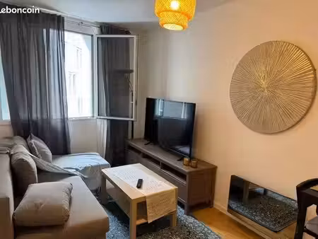beau 2p meublé 34m² neuf avec place de parking
