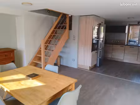 maison meublée rénovée de 110 m² à quaix-en-chartreuse