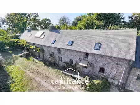 longère de charme – 227 m² habitables – 6 chambres – studio pmr – séglien