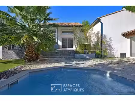 villa contemporaine entre uzès et le pont du gard