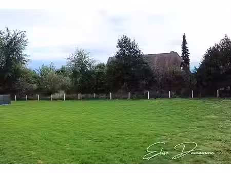 rogerville - terrain à bâtir plat 941m² hors lotissement