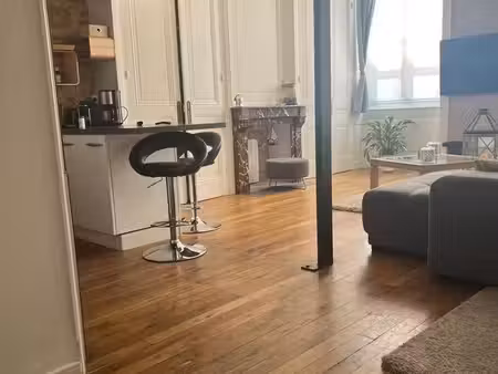appartement (97 m)+ terrasse (13) + studio rdc (20) sur cours à croix rousse ( 3 min métro