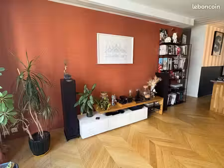 appartement 115m2 lyon 6 possibilité de garage en sus