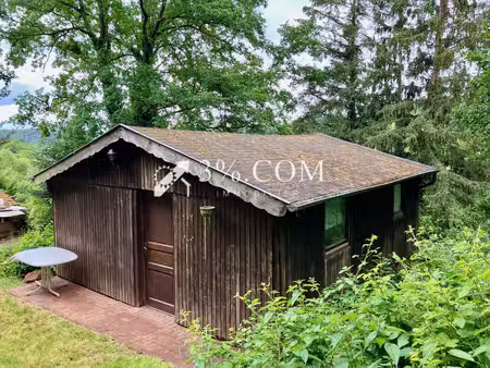 chalet à rénover en lisière de forêt