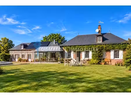 propriete 7pièce(s) 4chambre(s) 225 m² la ferrière-sur-risle (27760)