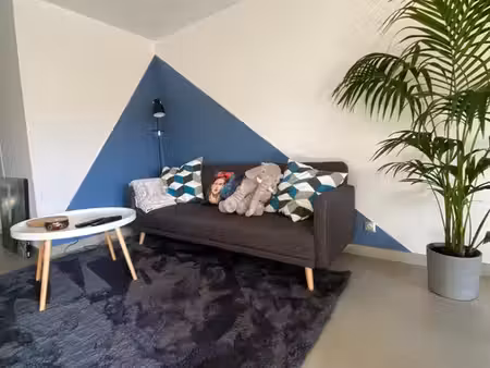 loc. courte duree - appartement 3p duplex meublé - proche hôpital tzanck - dernier étage