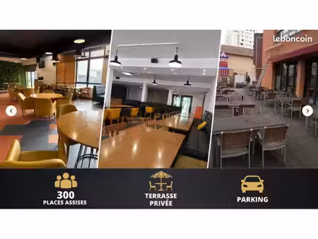 actif exceptionnel à céder – restaurant de 650 m² avec 300 places assises  terrasse  jardi