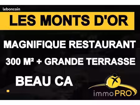 restaurant 300 m²