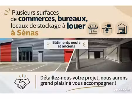 local 55 m² senas