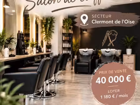 salon de coiffure clé en main . secteur clermont