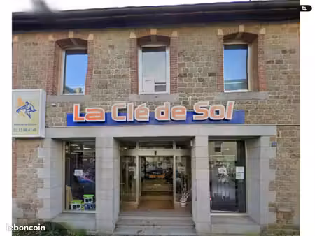 ensemble local commercial 431 m² avec grand garage – flers centre