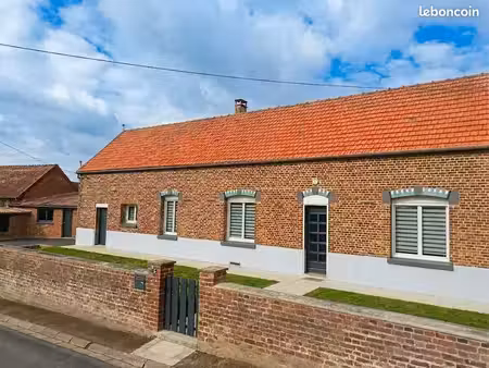 exclusivité. plain-pied évolutif + dépendances- campagne d'arras- jardin et garage