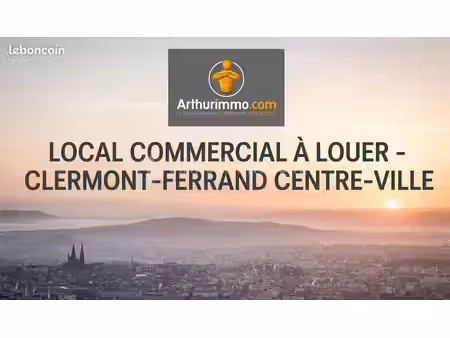 boutique 99 m² clermont-ferrand
