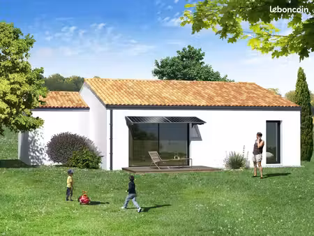 projet de construction d'une maison 80.07 m² avec terrain à veyre-monton (63)