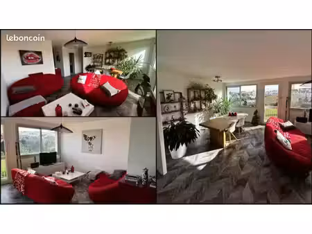élégant appartement traversant de 70 m² entièrement rénové – parking intérieur  cave  sans