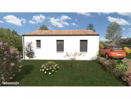 projet de construction d'une maison 61 m² avec terrain à lezoux (63)