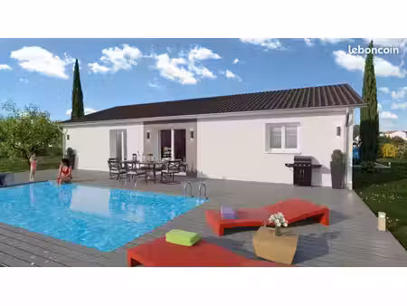 projet de construction d'une maison 93 m² avec terrain à lezoux (63)