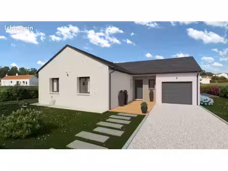 projet de construction d'une maison 96 m² avec terrain à lezoux (63)
