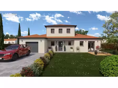 projet de construction d'une maison 131 m² avec terrain à lezoux (63)