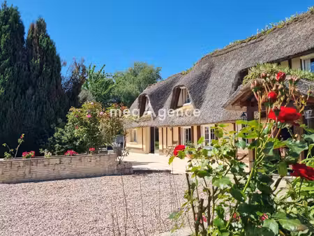 ravissante chaumière de 120m² viable de plain pied dans la campagne de pont audemer