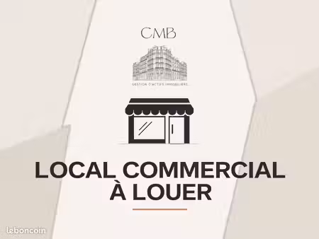 local commercial 36 m² paris