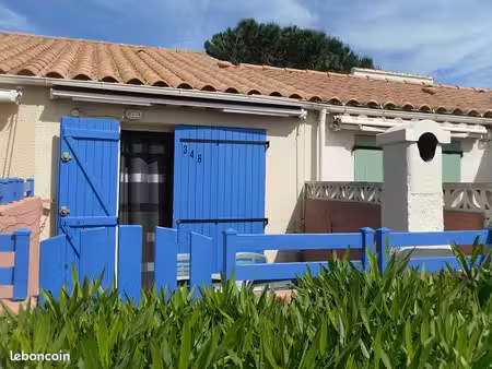 canet  villa avec terrasse/jardinet