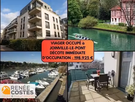 viager occupé - h66 ans - joinville le pont (94340)