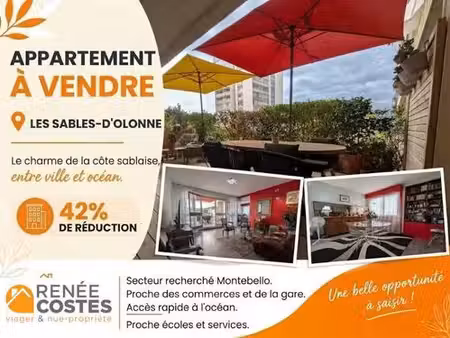viager occupé - f80 ans - les sables d olonne (85100)