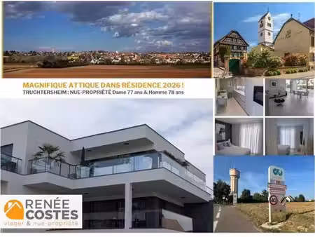 vente en nue propriété - f77-h78 ans - truchtersheim (67370)