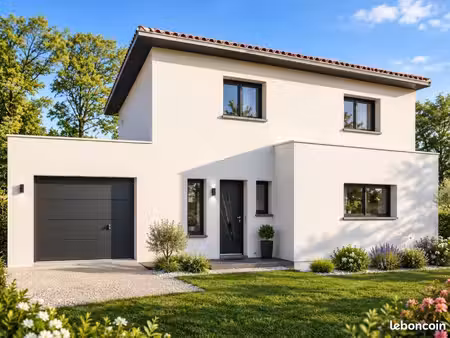 projet de construction d'une maison 96 m² avec terrain à villelongue-dels-monts (66)