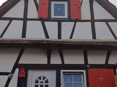 maison alsacienne entièrement renovee