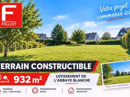 vente terrain à mortain (50140) : à vendre / 932m² mortain