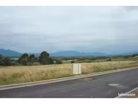 terrain 1 050 m² villeneuve de la raho