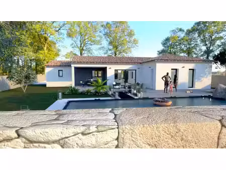 terrain avec maison neuf à vendre