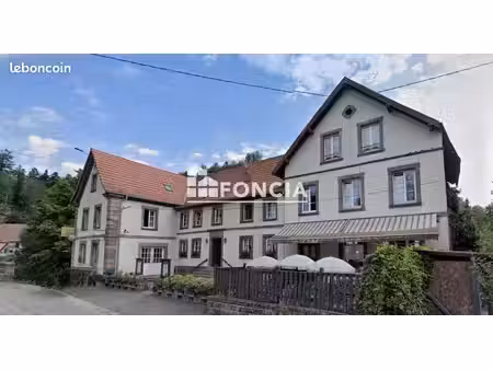 rare – fonds + murs restaurant licence iv – 100 couverts + logement 250 m² – vosges du nor