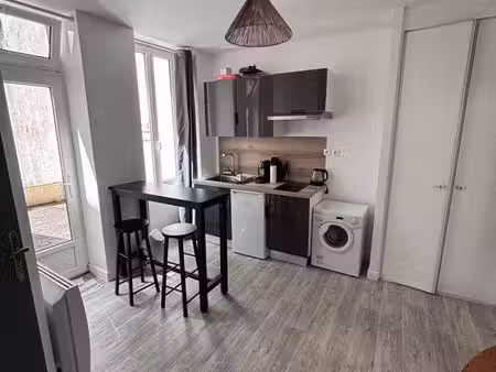 studio meublé – terrasse et jardin privatifs – accès direct à la loire