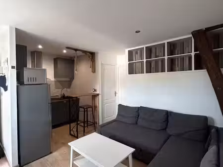 appartement f2 + garage fermé