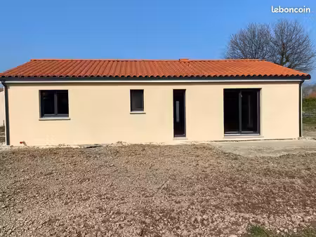 très belle maison neuve 3ch et jardin