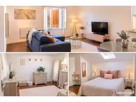 t3 de qualité non meublé - jarnac centre - 67m2 -dpe c