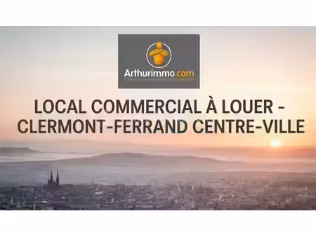 location fonds de commerce 99 m2 à clermont-ferrand