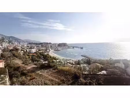 cap d'ail - studio rénové avec terrasse et vue mer proche mo