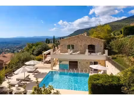 maison avec vue sur mer tourrettes-sur-loup - 5 chambres - 279m²