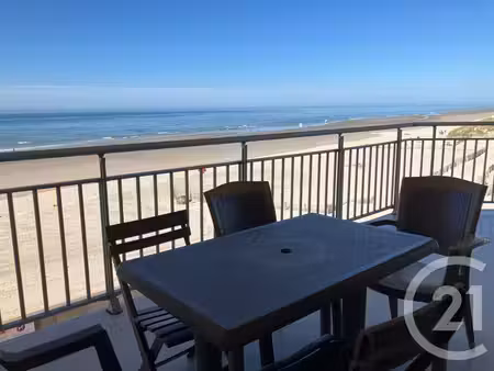 appartement f3 à vendre - 3 pièces - 71 10 m2 - fort mahon plage - 80 - picardie