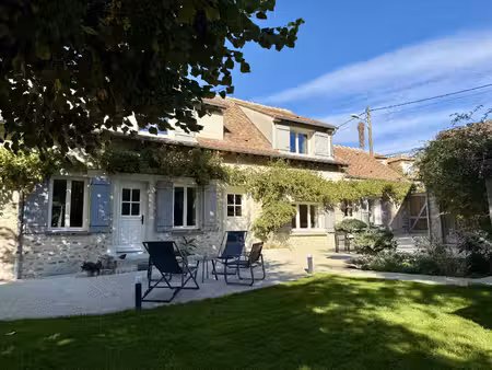 fontaine-le-port – maison de charme de 176 m² avec dépendance et terrain de 2 005 m²