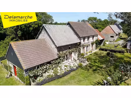 a vendre maison percy en normandie 3 pièces avec un magnifique jardin