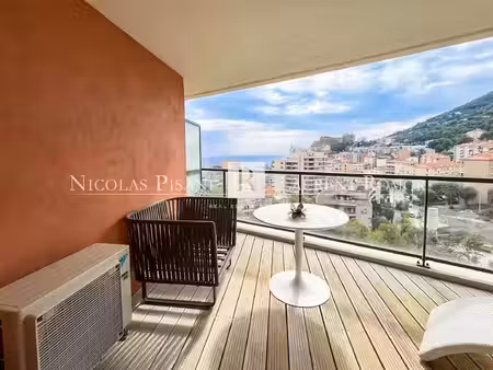 appartement 2 pièces à beausoleil - résidence avec piscine