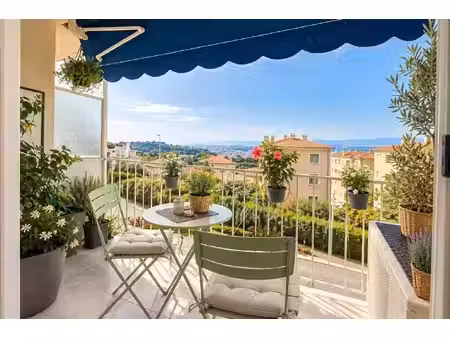 nice ’mont boron’ - 3p 60m² | balcons | cave | parking