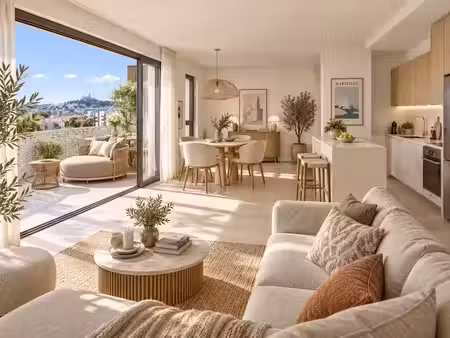 vente appartement 3 pièces 66 m² à marseille 9ème (13009)  349 000 €