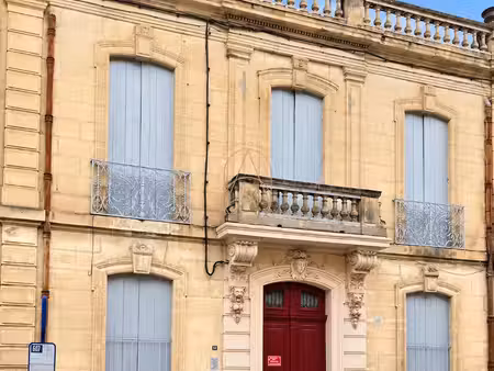 lunel — immeuble de caractère avec jardin  à aménager selon