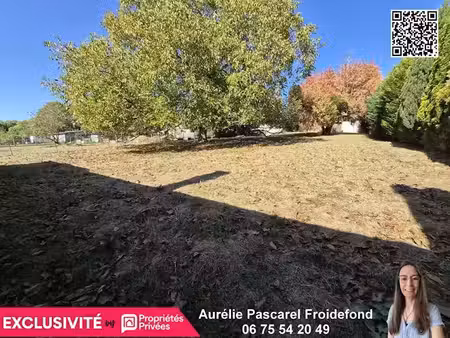vente terrain 850 m² à lubersac (19210)  24 990 €